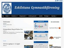 Tablet Screenshot of eskilstunagf.se